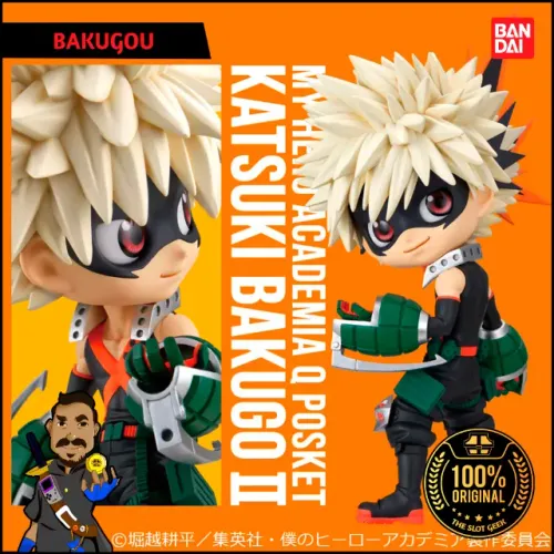 Action Figure Bakugou Qposket - ORIGINAL BANDAI - Boku No Hero Academia