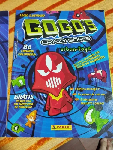 Album Gogo's Crazy Bones+Tabuleiro