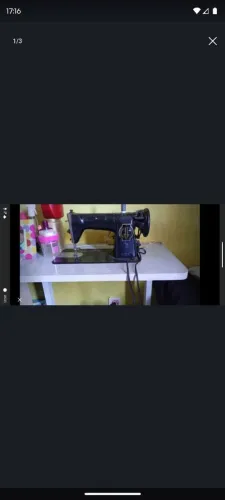 Máquina Singer funcionando perfeitamente 