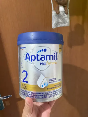 Lata vazia Aptamil