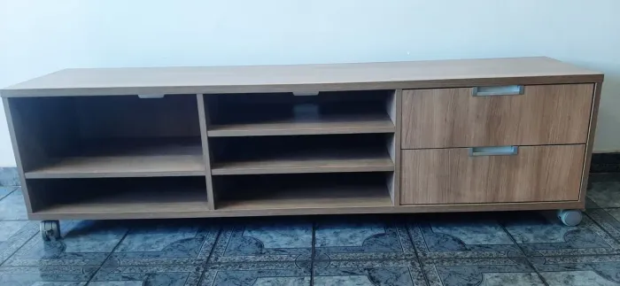 Rack com rodizio e nicho 2 partes