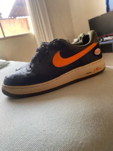 Tênis Nike air force 1 black rough green masculino