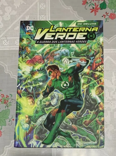 Lanterna verde: a guerra dos anéis - DC DELUXE 