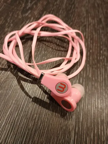 Fone Beats com Fio - Rosa - P2 3,5 mm