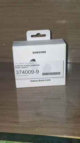 Fone Bluetooth, galáxia buds core 