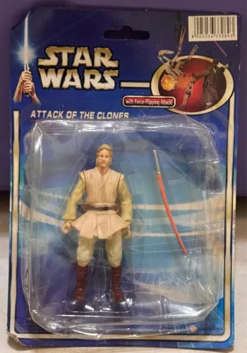 Figura de ação do Obi-Wan Kenobi - Star Wars associada ao filme Attack of the Clones