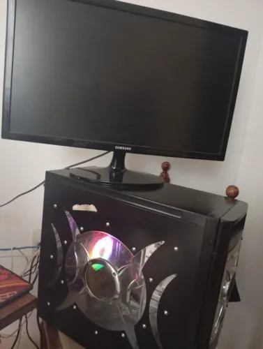 Computador Gamer Completo 16GB RX 550 4GB SSD + Monitor 75Hz