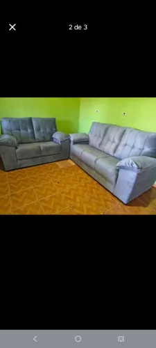 Jogo de sofá novo conforto e qualidade por $1699. Entrega grátis ?