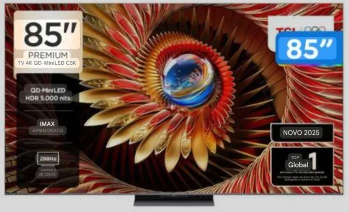 TV 85' 4K Premium C8K QD MINILED