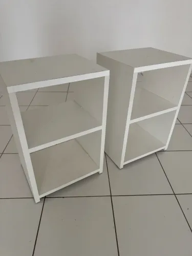 Criado mudo branco MDF