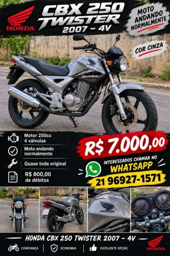 Moto a venda