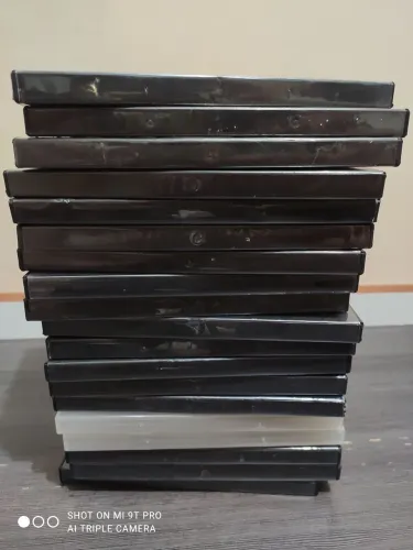  19 capas de proteção (fat) para DVD e CD