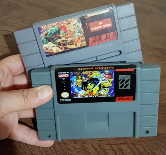 2 Cartuchos Super Nintendo (SNES) Paralelos 