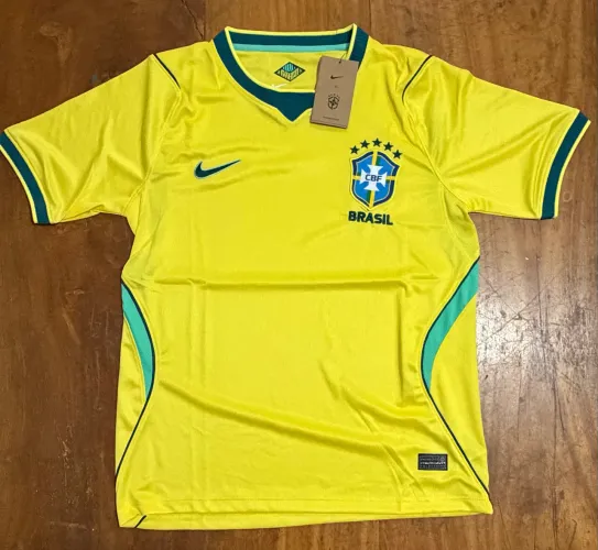 Camisa Brasil Amarela Torcedor 