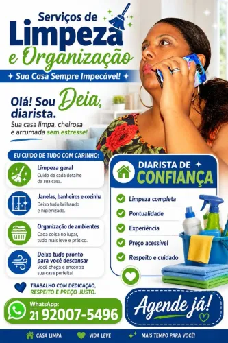 Diarista Faxineira