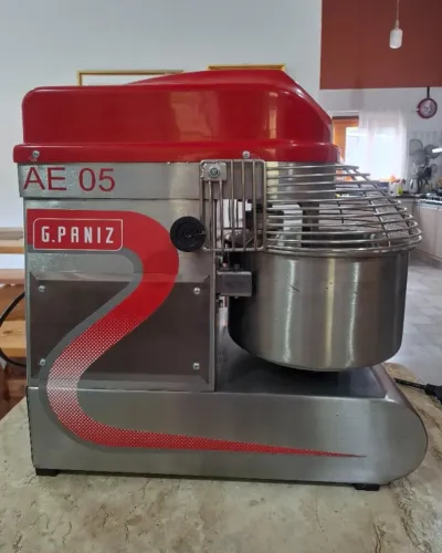 Amassadeira G Paniz Espiral 3 Velocidades Inox 05 kg AE 05 G2