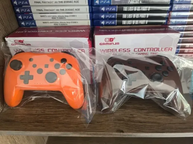 Controle Bluetooth Gaminja para Nintendo Switch e PC