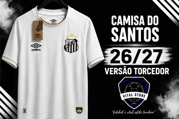 Camisa Home do Santos 26/27