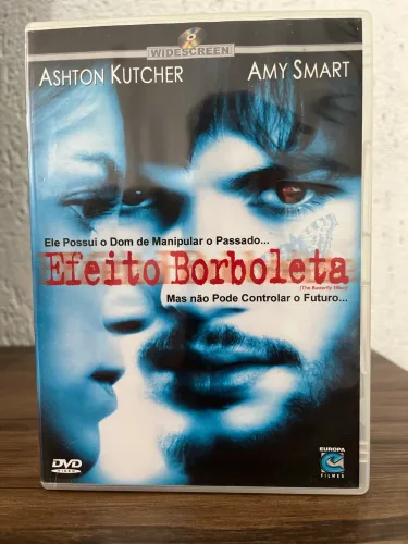 DVD Efeito Borboleta - Com Ashton Kutcher - Suspense Original