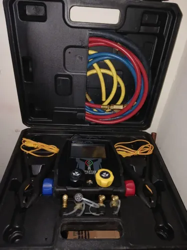 MANIFOLD DIGITAL MASTERCOOL SPARTAN, COMPLETO, MAGUIRAS, SENSORES DE TEMP E CARREGADOR.