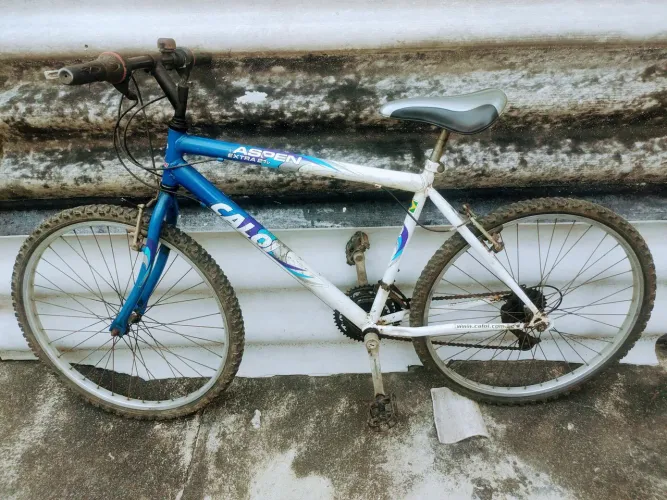 Bicicleta Caloi Aspen Extra 21v - Ótima para reforma/uso