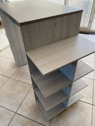 Expositor central para loja Madeira MDF