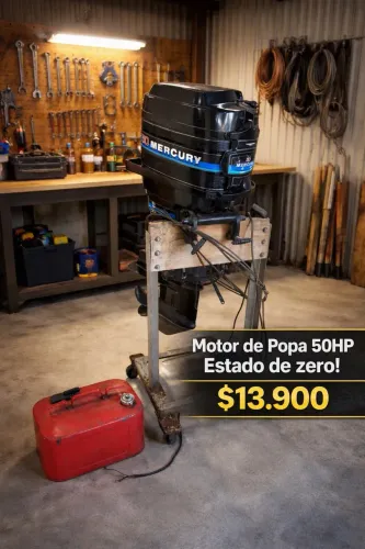 Raridade motor polpa 50 hp