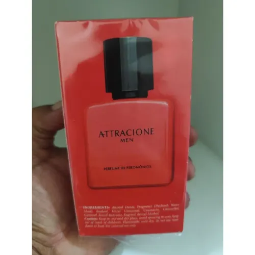 Perfume masculino Attracion 100ml feromônio