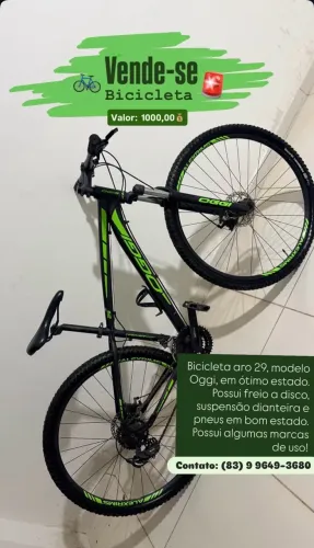 Vende-se: bicicleta oggi
