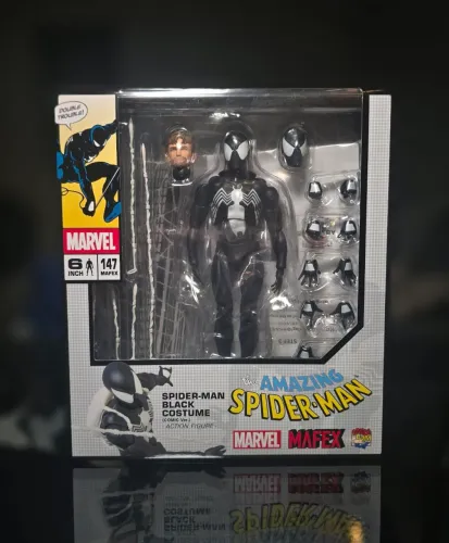 Spider Man Black Suit Mafex LACRADO 