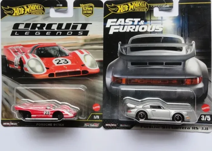 hot wheels oferta 2 porsche 917 e fast & furious velozes furiosos pneus de borracha