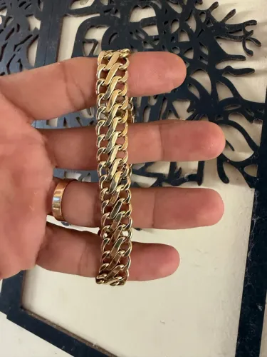 Pulseira de ouro 18k