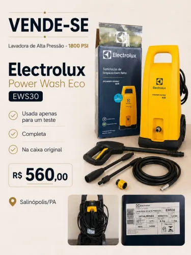 Lavadora Jato de Alta Pressão - 1800 PSI