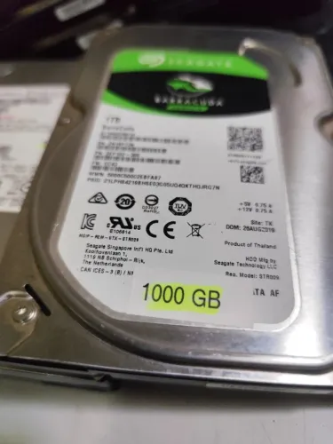 HD (1 TERA) 1000 GB Sata Para PC Desktop Computador DVR Testado Funcionando perfeitamente