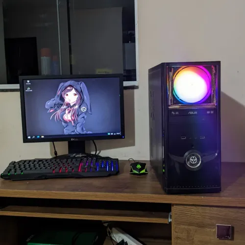 Pc Gamer E7 | Kit Mancer RGB | Roda LoL Minecraft 100FPS | Anápolis | R$ 450