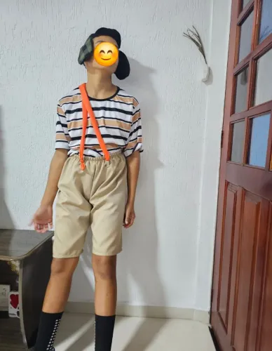 Fantasia do Chaves Infantil - Tamanho P (Completa)
