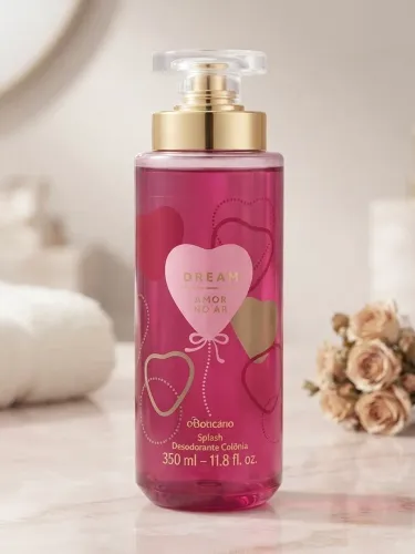 Body Splash Dream Amor no Ar 350ml - Original O Boticário | Novo, Nunca Usado