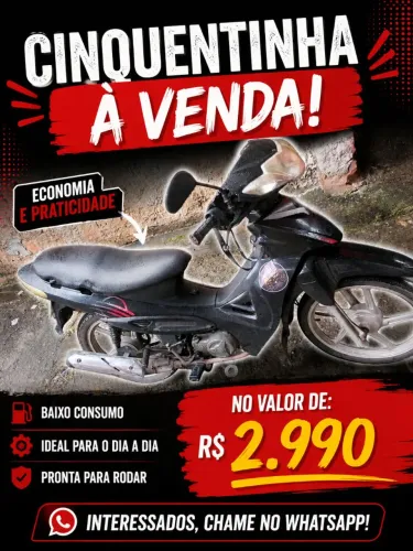 Dafra Zig 50 cc anda bem