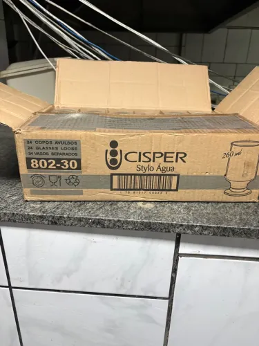 Copo cylinder 802 cisper com 24unid