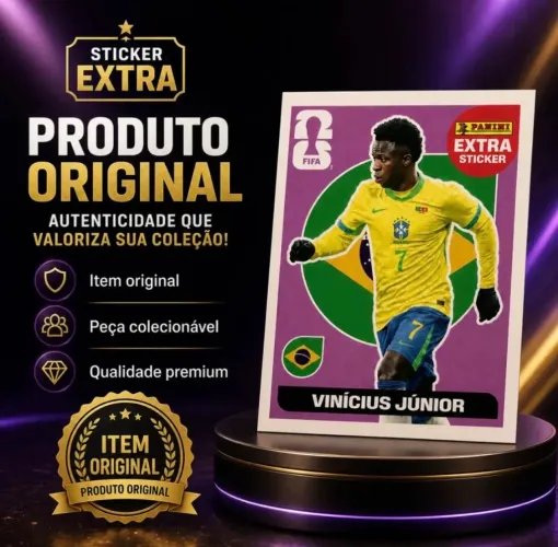 Figurinhas de Vinicius Júnior copa 2026