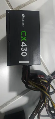 Fonte Corsair CX430 430W 80 Plus Bronze - Usada, Funcionando