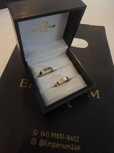 Aliança Ouro 18k Certificado - Ideal para Casamento