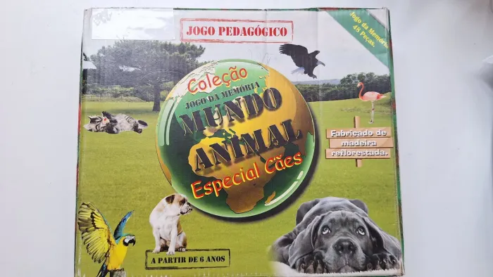 Jogo da memória especial cães