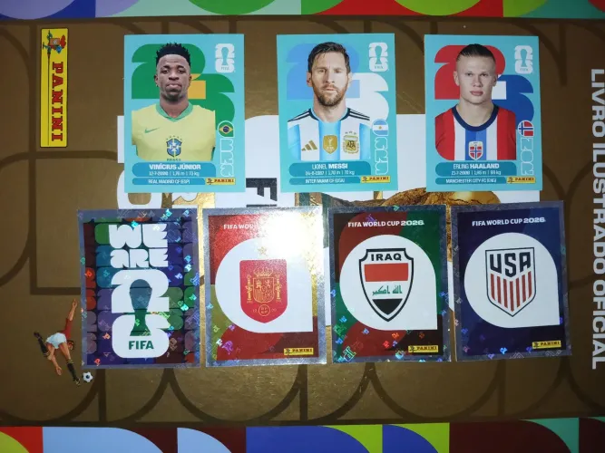 Figurinhas da copa 2026