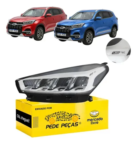 Farol Sinaleira Chery Tiggo 8 2020 A 2025 Txs Max Le Esquerdo/motorista