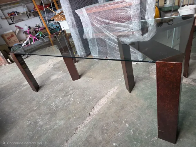 Mesa de Jantar Mogno