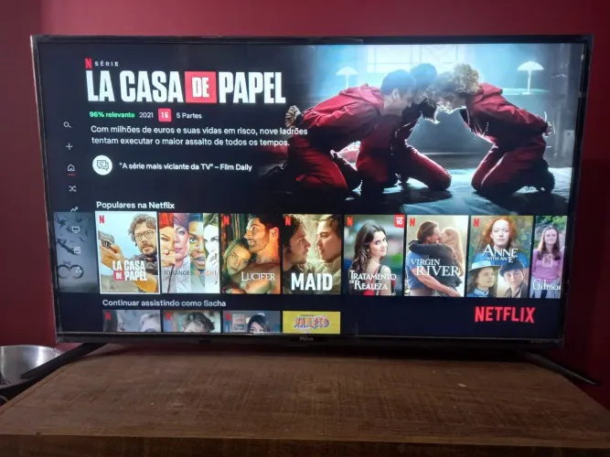 SMART TV 32 POLGDS NOVA..03 MESES DE USO 