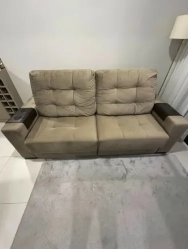 Sofá Retrátil 2,20m - Recém Higienizado