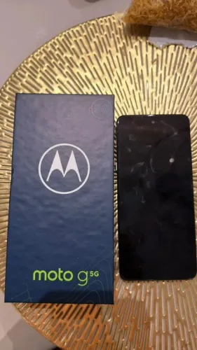 Motorola Moto G 5G 128GB Preto Sem Riscos com Caixa Carregador e Cabo Originais