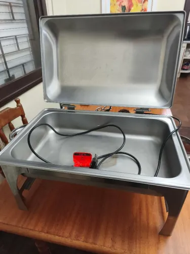 Rechaud elétrico aço inox Tramontina